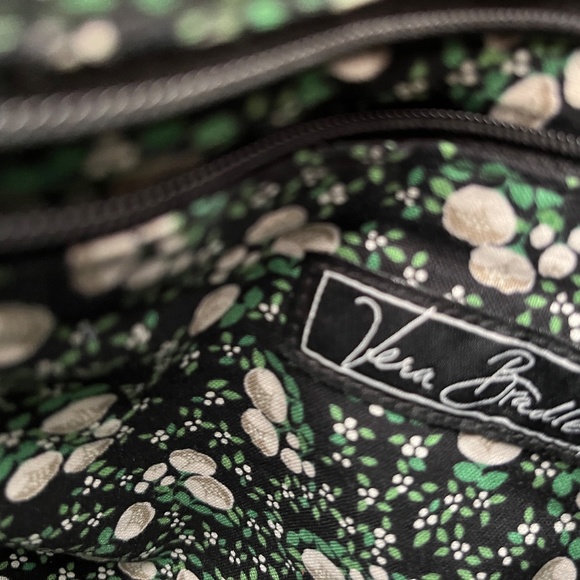 🔥🔥 Vera Bradley Black Quilted Crossbody Messenger Shoulder Bag adjusta… - Picture 5 of 8